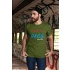 t shirt mockup featuring a bearded man with a cap by a graffiti wall 28194(3)