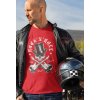t shirt mockup featuring a biker holding his helmet 31787(2)