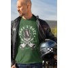 t shirt mockup featuring a biker holding his helmet 31787(3)