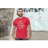t shirt mockup of a man posing in front of a graffiti wall 28200(3)