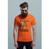 t shirt mockup featuring a hipster man with a long beard in a studio 44924 r el2