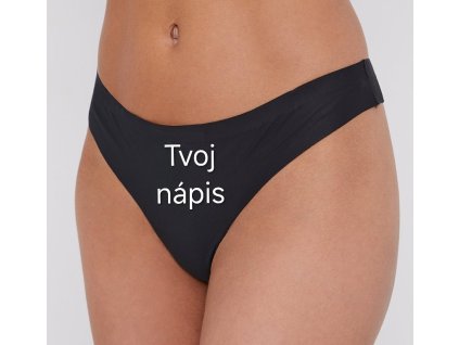 Dámske nohavičky s vlastným textom