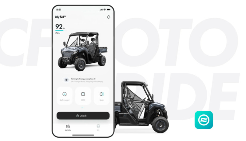 GLADIATOR U6 EV - APP CFMOTO RIDE