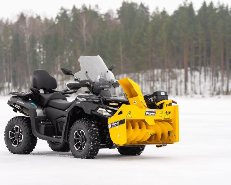 RAMMY Snowblower 120 ATV PRO - Lehká a kompaktní konstrukce