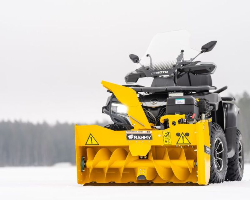 RAMMY Snowblower 120 ATV PRO - Dvojitý šnekový dopravník