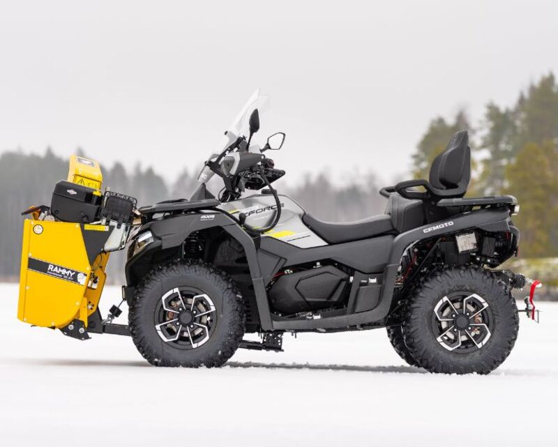 RAMMY Snowblower 120 ATV PRO - Rychlé uchycení pomocí čepů