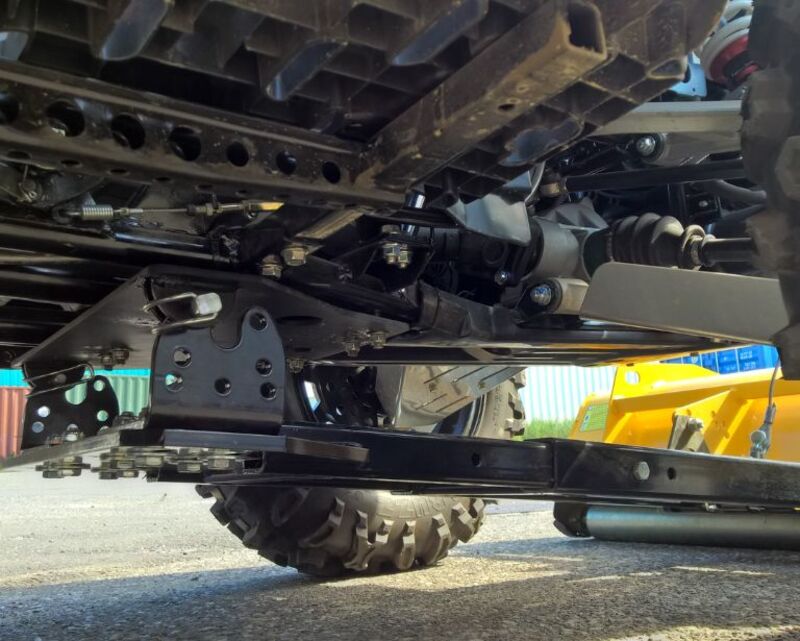 RAMMY Snowblower 140 ATV PRO - Rychlé uchycení pomocí čepů