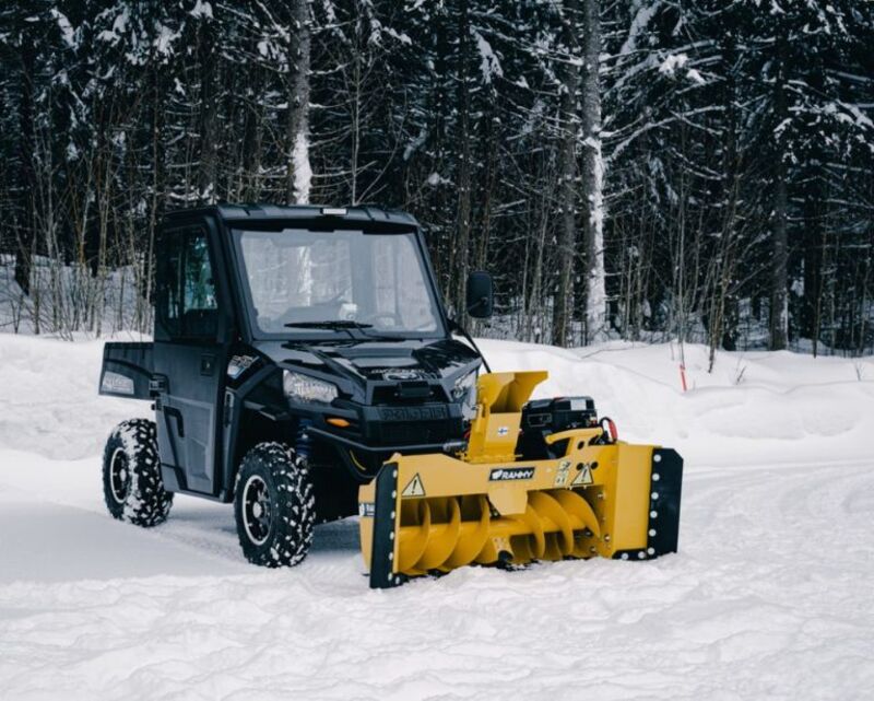 Rammy Snowblower 155 UTV - Lehká a kompaktní konstrukce