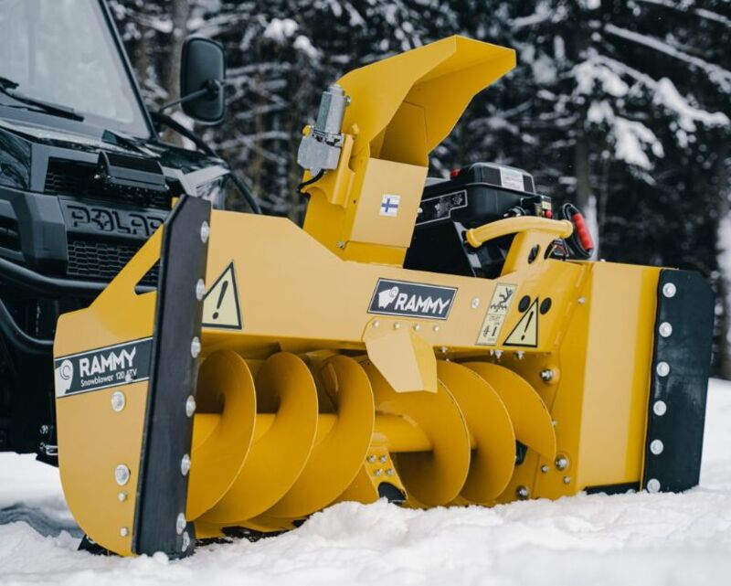 Rammy Snowblower 155 UTV - Dvojitý šnekový dopravník