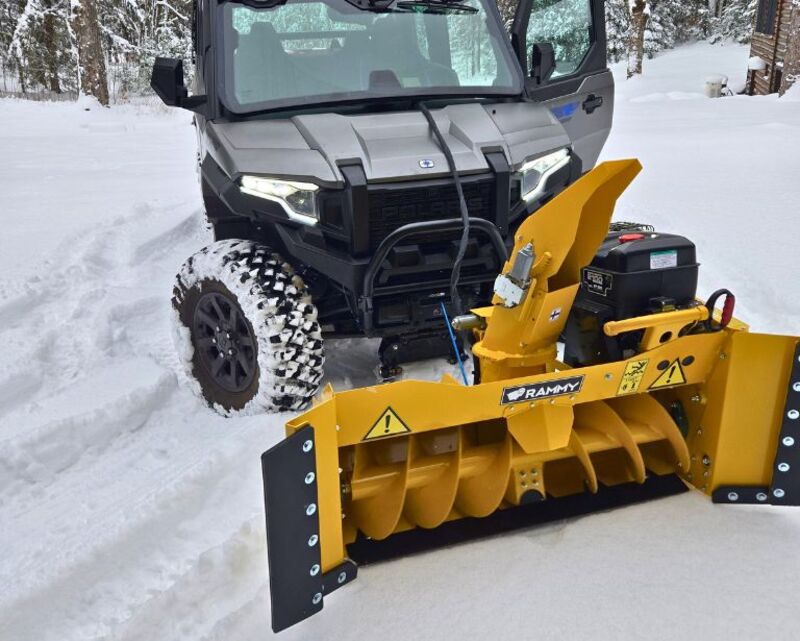 Rammy Snowblower 155 UTV PRO - Lehká a kompaktní konstrukce