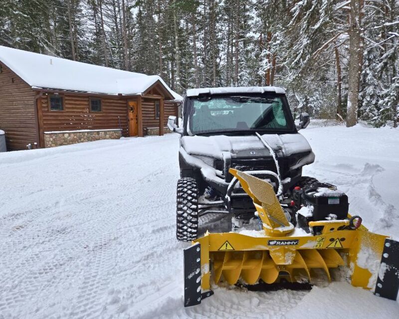 Rammy Snowblower 155 UTV PRO - Dvojitý šnekový dopravník