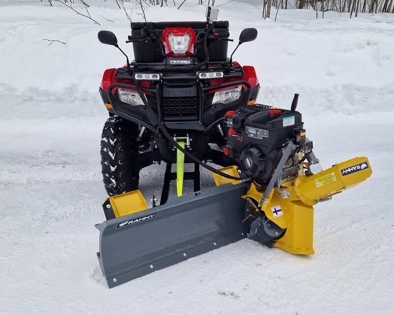 Rammy Thrower Plow ATV-product - Sněhová fréza po celé šířce radlice