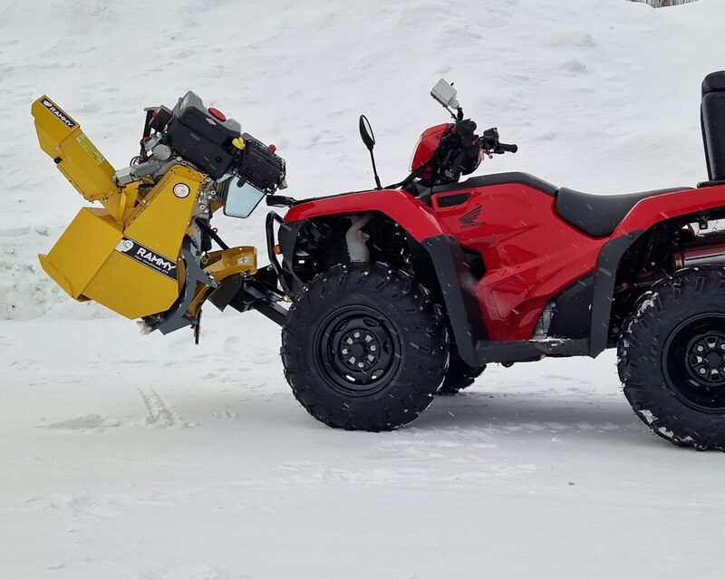 Rammy Thrower Plow ATV-product - Lehká a kompaktní konstrukce