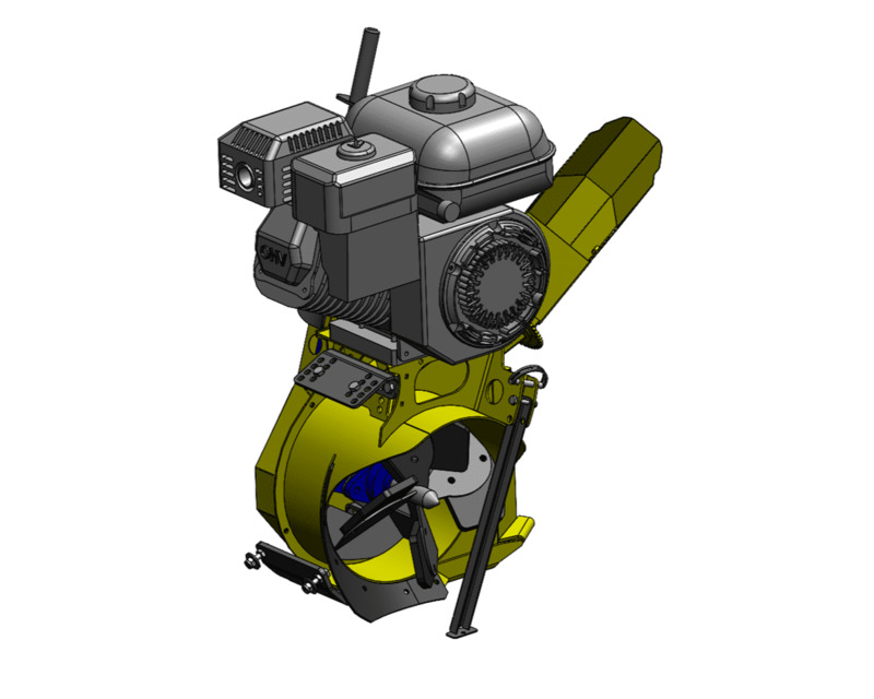 Rammy Thrower Plow ATV-product - Stojan pro skladování