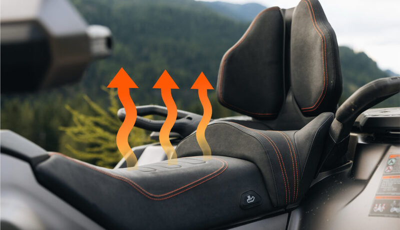 TERROX-1000_LIMITED - Vyhříváné sedadlo