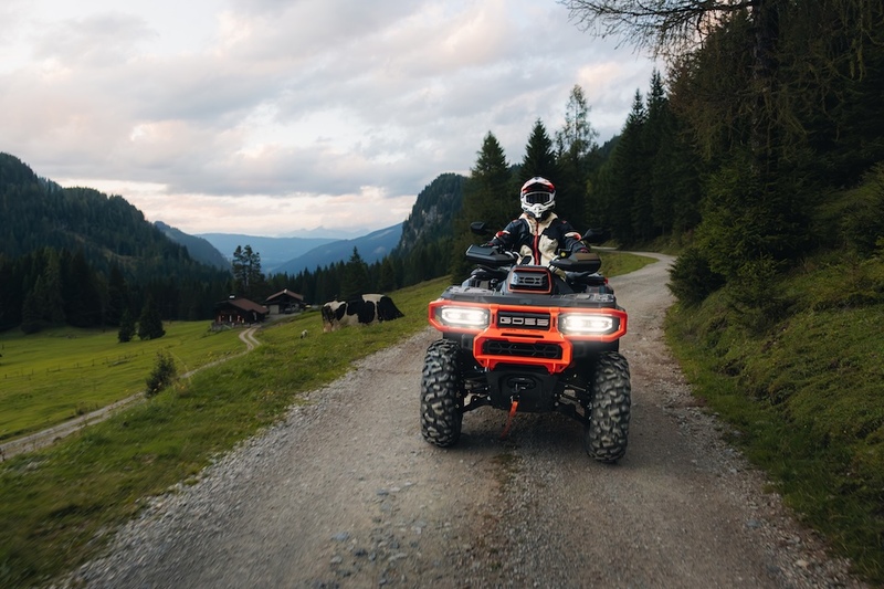 TERROX 1000 - Ergonomie Off-Roadu