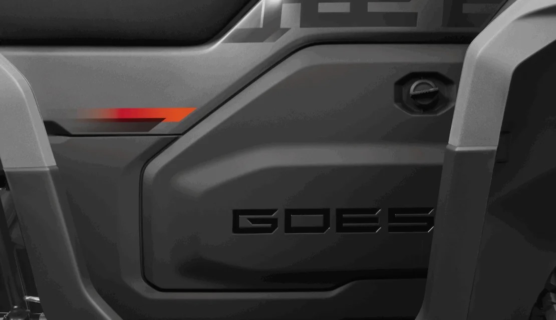 GOES TERROX 550 - pohodlné sedadlo a ergonomie