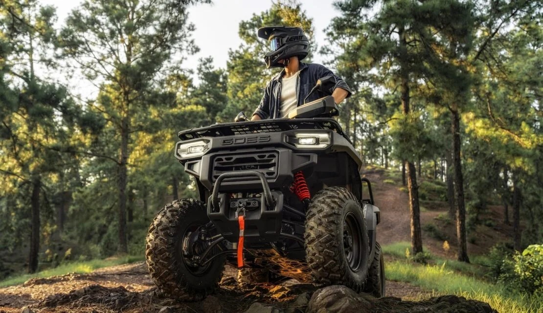 GOES TERROX 550 - převodovka CVT a pohon