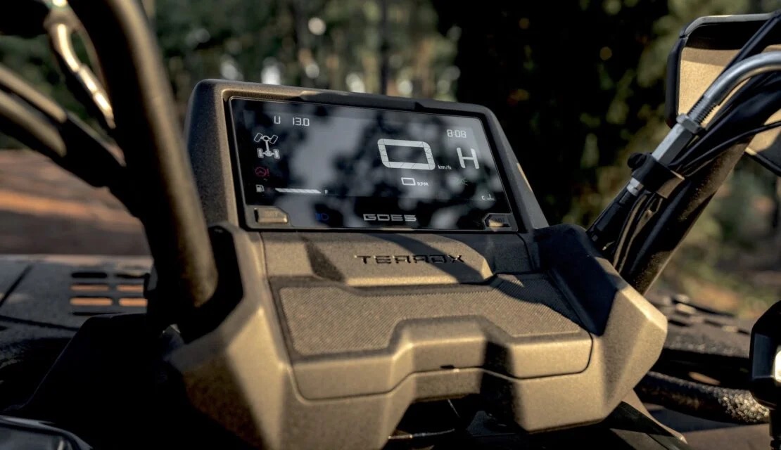 GOES TERROX 550 - 5,9 LCD displej a ovládání