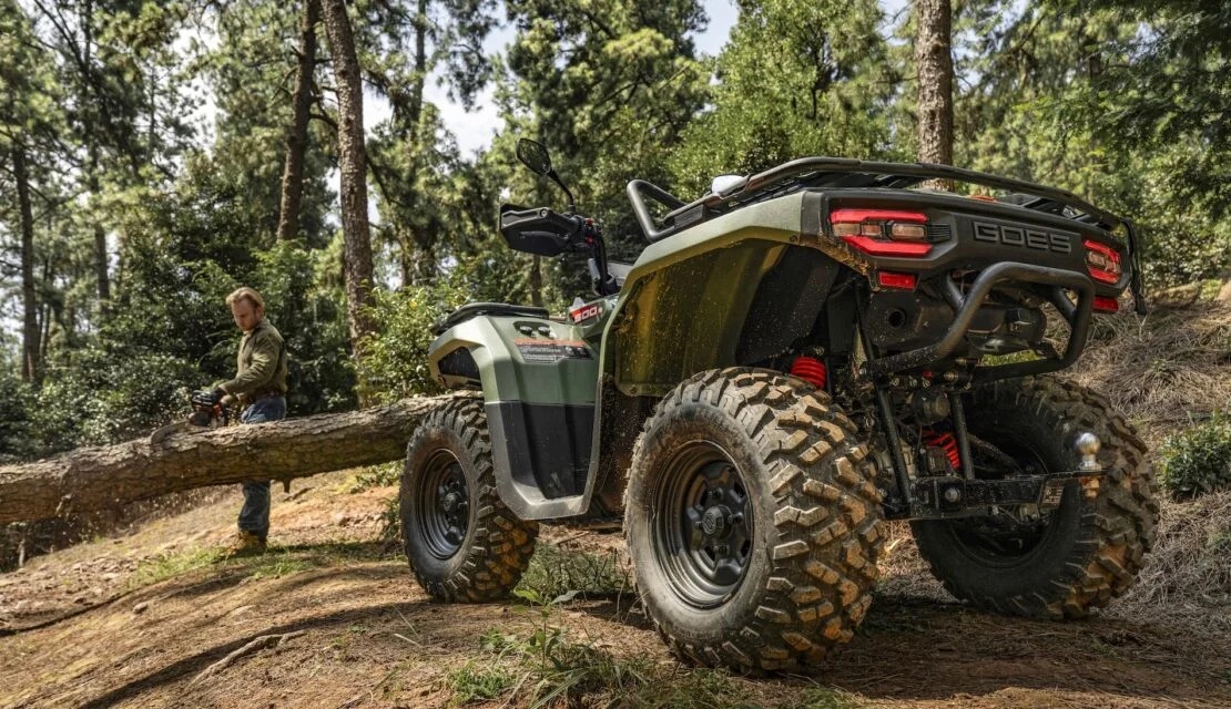 GOES TERROX 550 - tažná síla a pracovní využití