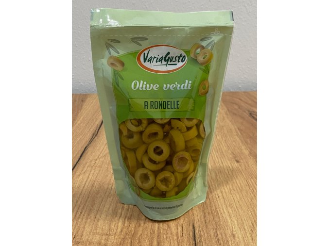 Italské olivy Varia Gusto krájené 185g