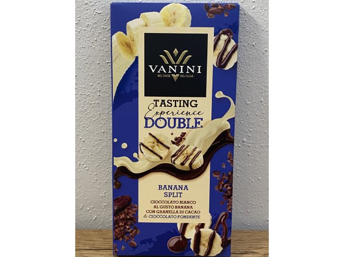 Vanini čokoláda Banana split 75g