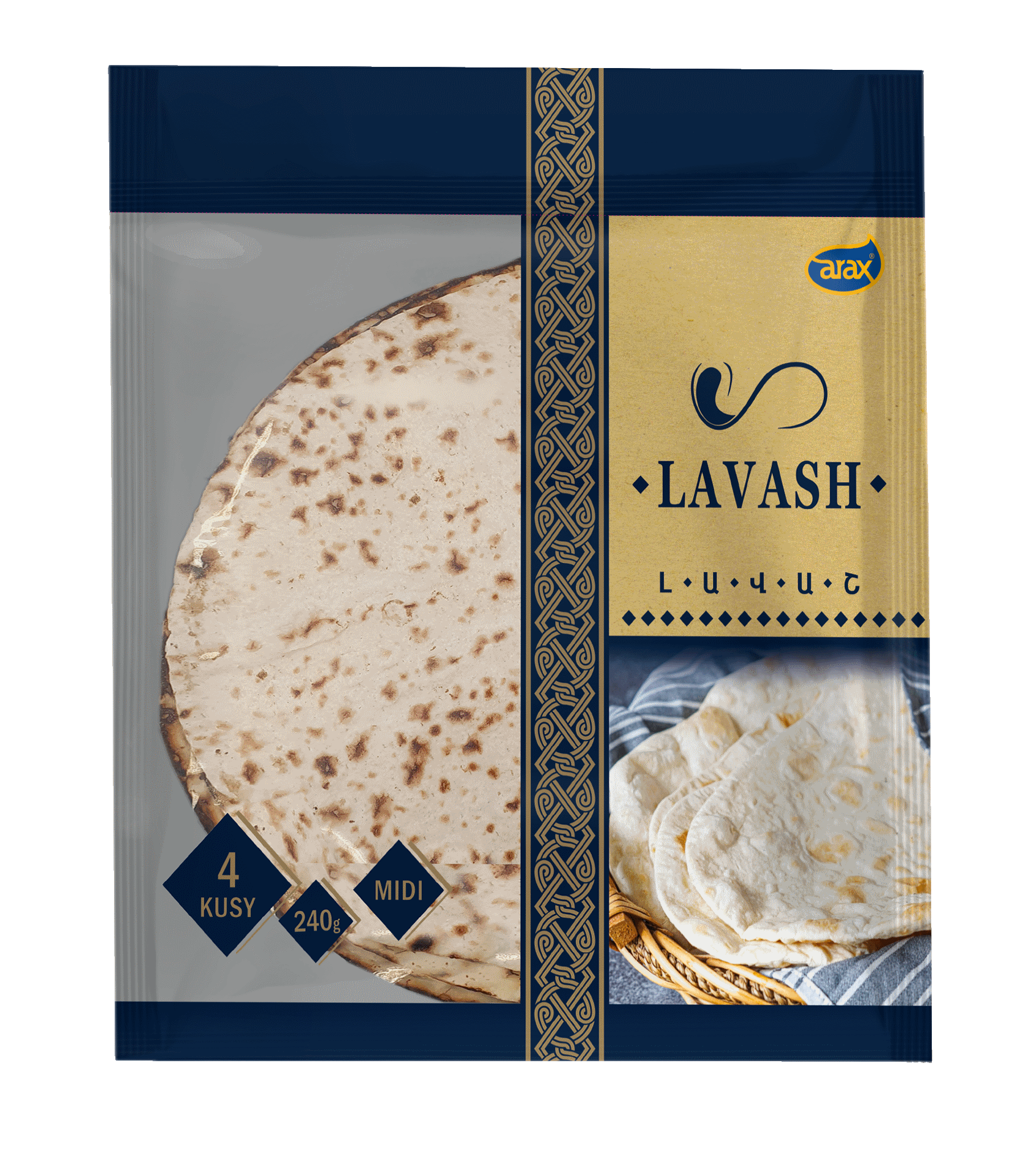 ARAX Lavash Medium (4 kusy)
