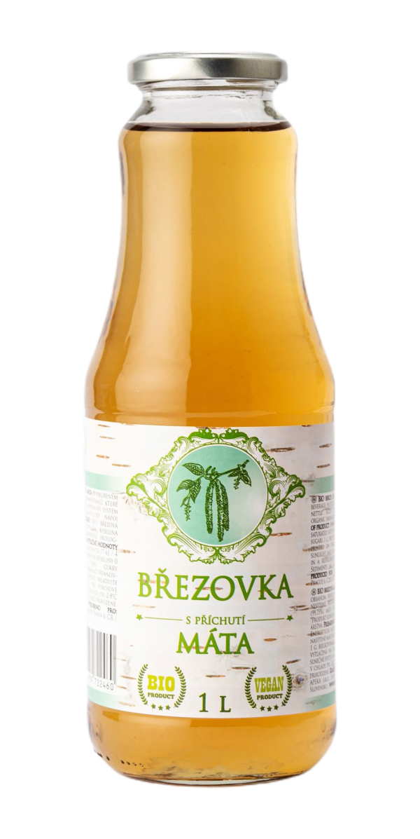 ARAX BIO Březovka s příchutí MÁTA 1l
