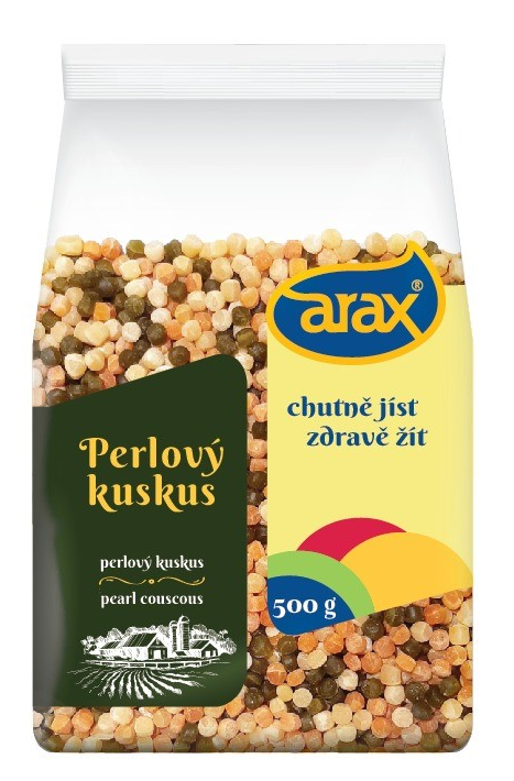 Kuskus perlový tříbarevný