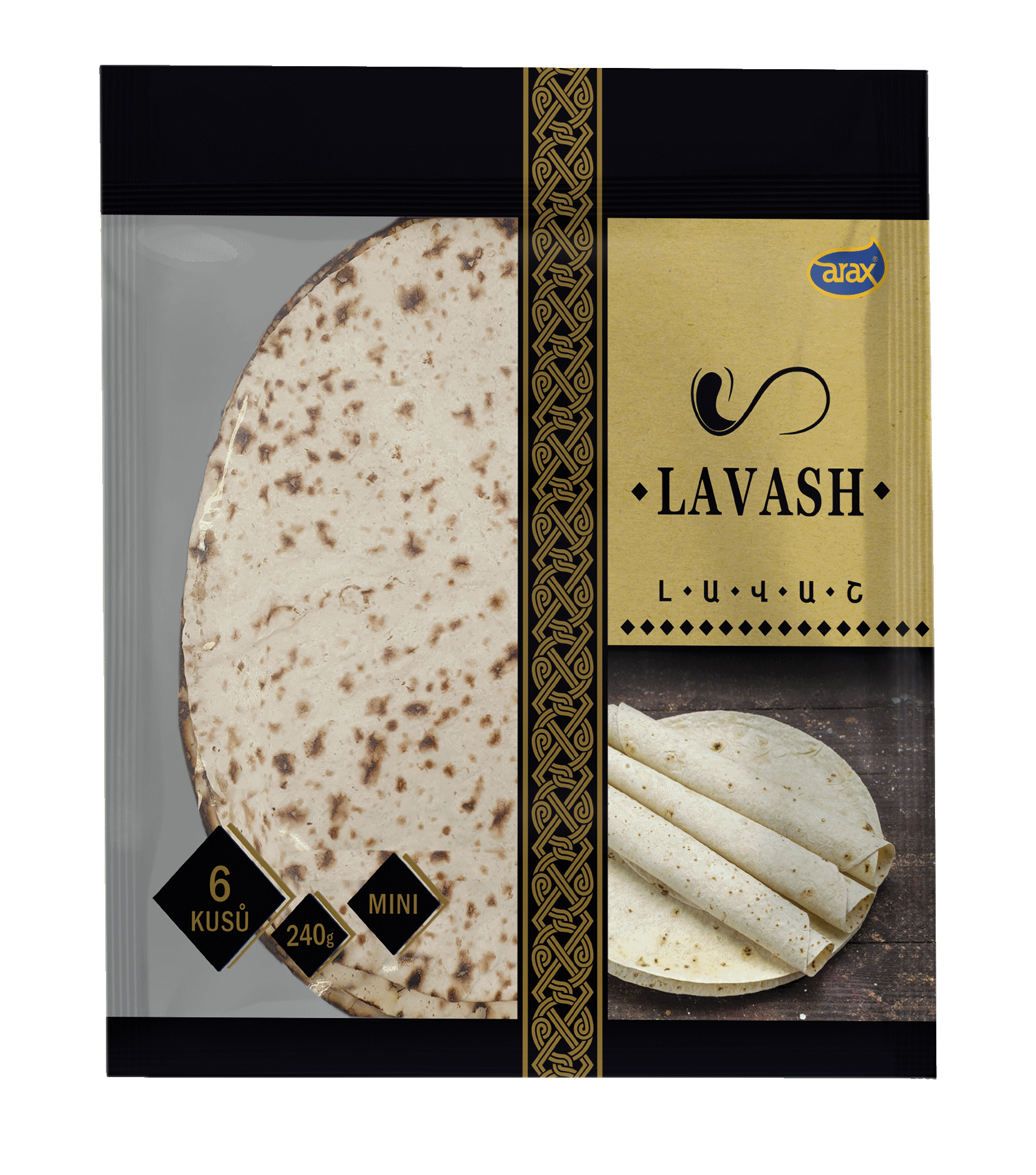ARAX Lavash Mini (6 kusů)