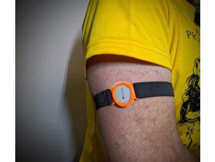 Držák na senzor Dexcom G7 pro fixaci gumičkou - 3D tisk PLA