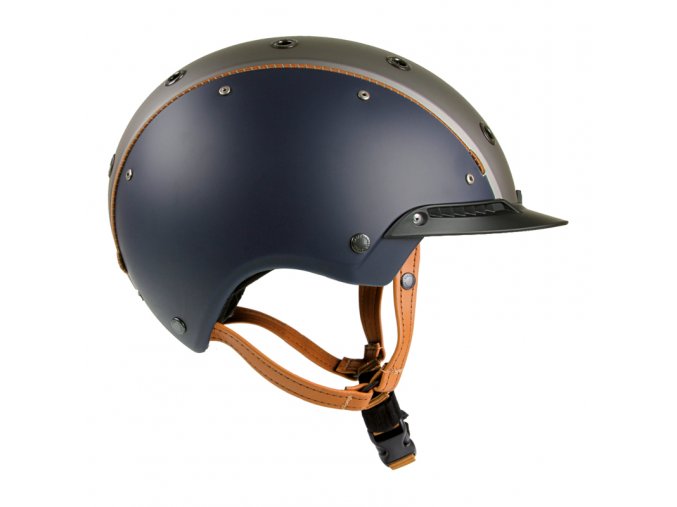 Jezdecká přilba Casco Champ 3 Blue-Grey (Vel. L)