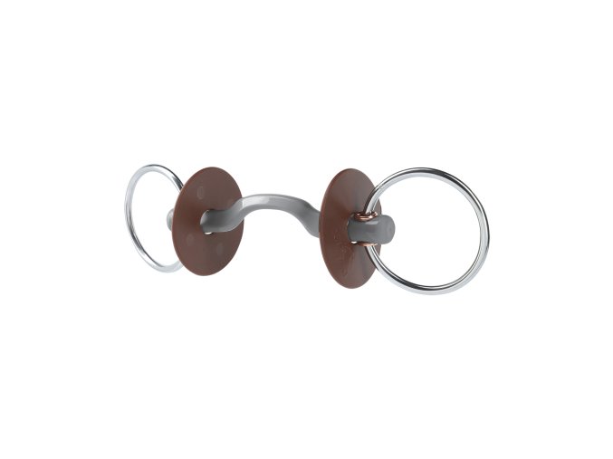 Udidlo plastové Beris s vyklenutím KONNEX 18mm (velikost udidla 12 cm, Provedení udítka měkké)
