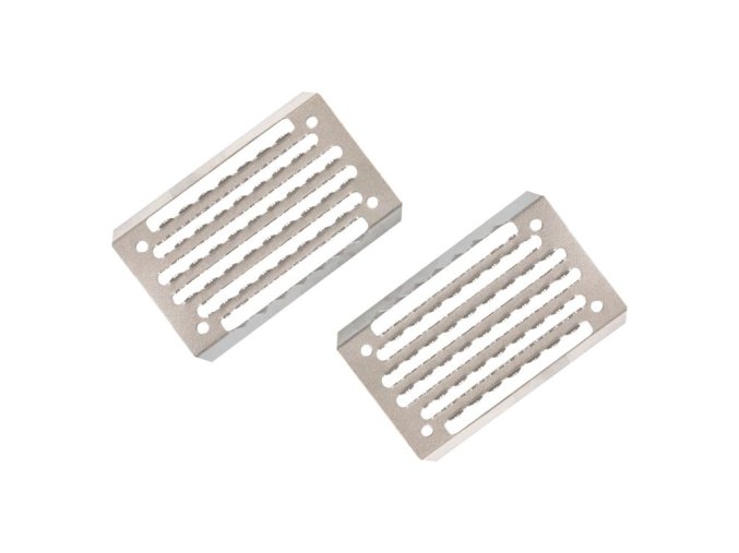 0043757 acavallo stainless steel pad with screws spare part for ac611 ac613 750