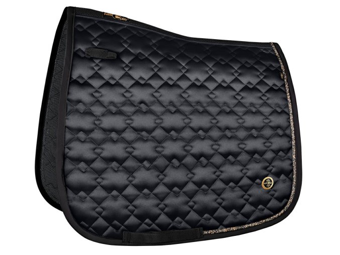 Podsedlová dečka Fair Play Hematite Černá