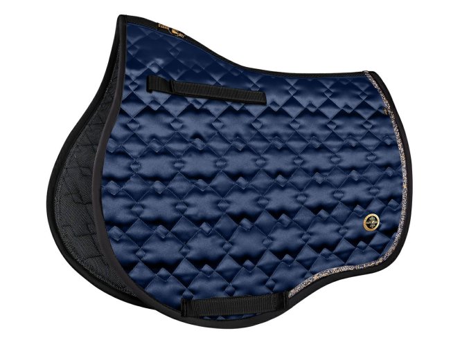 Podsedlová dečka Fair Play Hematite Modrá