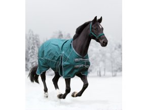 Nepromokavá deka na koně Waldhausen Comfort Line lehká (Barva Modrá, délka 125 cm)