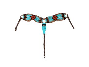 0049916 rope waves western breastcollar plh02056