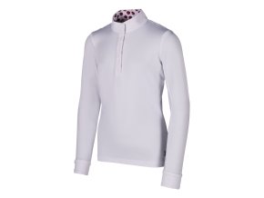 Dětské závodní jezdecké triko HKM Hunter Kids dlouhý rukáv