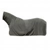 Prohřívací fleecová deka HKM Feel Warm s krkem (Barva černá, délka 95 cm)