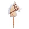 Koník na tyči Hobby horse Bella (Barva Bílá)