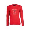 Dámské triko Equine Sports (Barva červená, Vel. XS)
