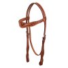 0040194 western headstall flower tooling mbh01002