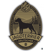 samolepka jagdterier silueta