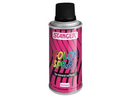2591 akrylova barva ve spreji stanger color spray 150 ml fluo ruzovy