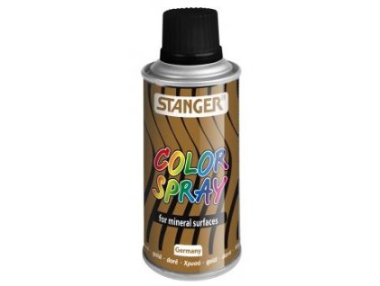 10100 akrylova barva ve spreji stanger color spray 150 ml zlaty