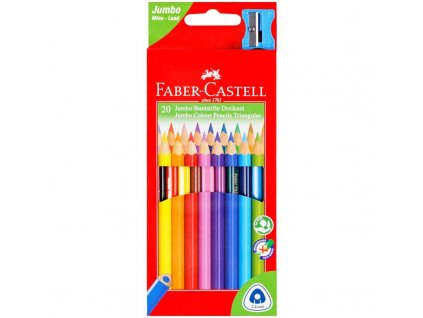 faber castell jumbo pastelky 20 ks