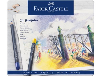 2528 3 pastelky goldfaber 114724 sada 24 barev