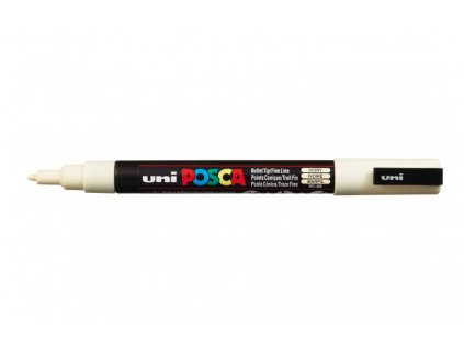 51539 uni posca akryl popisovac 0 9 1 3mm ivory 46