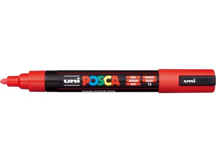 UNI POSCA PC 5M 2.5 mm red. (3)